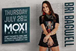 Bri Bagwell Live in Concert @ Moxi Theater | Greeley | Colorado | United States