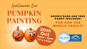 FREE: HALLOWEEN EVE PUMPKIN PAINTING EVENT @ 2454 West - Chipper's Lanes | Greeley | Colorado | United States
